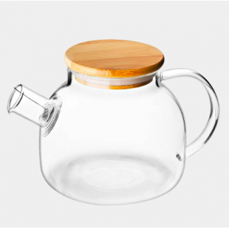 Стеклянный заварочный чайник 